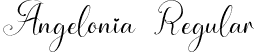 Angelonia Regular font | Angelonia-ZV2wz.otf