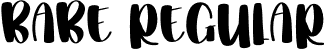 Babe Regular font | Babe.otf