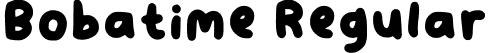 Bobatime Regular font | Bobatime-Regular.ttf