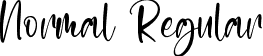 Normal Regular font | Daydreami-Regular.ttf