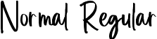 Normal Regular font | captainwashington-p7a7a.ttf