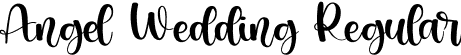 Angel Wedding Regular font | Angel Wedding.otf