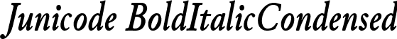 Junicode BoldItalicCondensed font | junicode-bolditaliccondensed-webfont.ttf