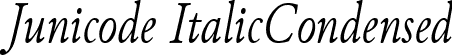 Junicode ItalicCondensed font | junicode-italiccondensed-webfont.ttf
