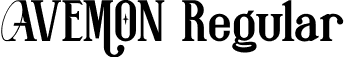 AVEMON Regular font | AVEMON.otf