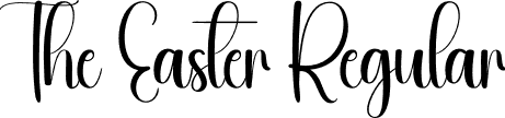 The Easter Regular font | The-Easter.otf