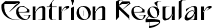 Centrion Regular font | Centrion-Regular.otf