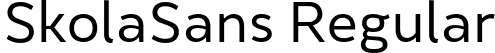 SkolaSans Regular font | SkolaSans-Regular.otf