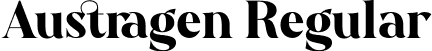 Austragen Regular font | Austragen-nREdO.otf