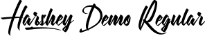 Harshey Demo Regular font | HarsheyDemoRegular.ttf