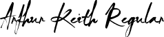 Arthur Keith Regular font | ArthurKeith-BWpVd.otf