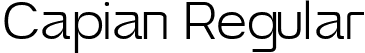 Capian Regular font | Capian-Regular.ttf