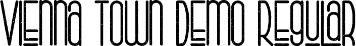 Vienna Town Demo Regular font | ViennaTownDemoRegular.ttf