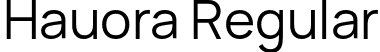 Hauora Regular font | Hauora-Regular.otf