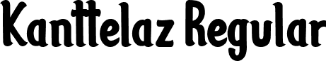 Kanttelaz Regular font | kanttelaz.ttf