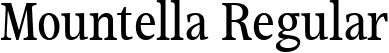 Mountella Regular font | MountellaTrial-Regular.ttf