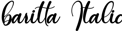 baritta Italic font | barittaitalic-rg59o.otf