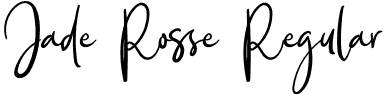 Jade Rosse Regular font | Jade Rosse.otf