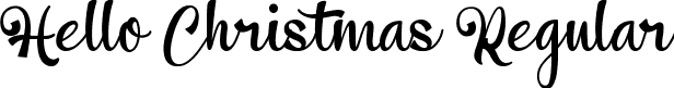 Hello Christmas Regular font | HelloChristmas.ttf