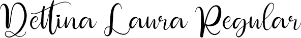 Dettina Laura Regular font | Dettina Laura.ttf