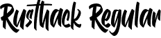 Rusthack Regular font | Rusthack-8MygJ.otf