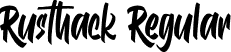 Rusthack Regular font | Rusthack-YzGP4.ttf