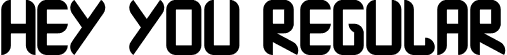 Hey You Regular font | HeyYou.otf