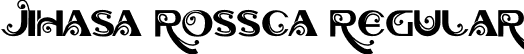 JIHASA ROSSCA Regular font | JIHASA ROSSCA.ttf