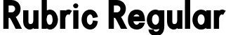 Rubric Regular font | Rubric Regular.ttf