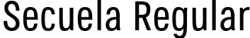 Secuela Regular font | Secuela-Regular.otf