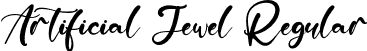 Artificial Jewel Regular font | Artificial Jewel.otf