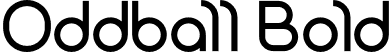 Oddball Bold font | Oddball-Bold.otf