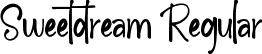 Sweetdream Regular font | Sweetdream.ttf