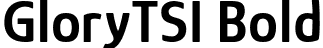 GloryTSI Bold font | GloryTSI-Bold.ttf