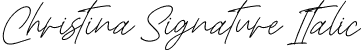 Christina Signature Italic font | Christina Signature Italic.ttf