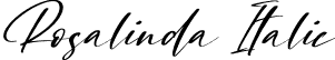 Rosalinda Italic font | Rosalinda Italic.ttf