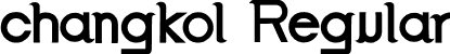 changkol Regular font | changkol.otf