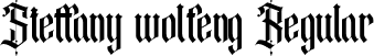 Steffany wolfeng Regular font | SteffanyWolfengRegular-8MLw0.otf