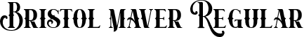 Bristol maver Regular font | BristolMaverRegular-ow0P0.ttf