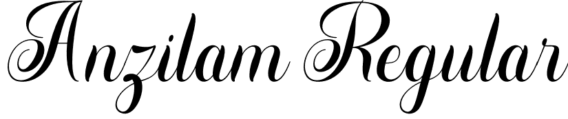 Anzilam Regular font | Anzilam-OVy38.otf