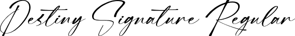 Destiny Signature Regular font | destinysignature-jedp0.ttf