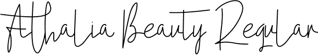 Athalia Beauty Regular font | AttaliaBeauty.otf