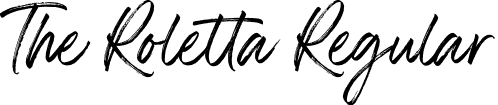 The Roletta Regular font | TheRoletta-7Bw7P.otf