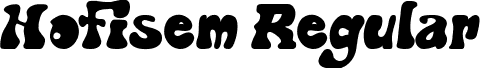 Hofisem Regular font | Hofisem-2Orde.ttf