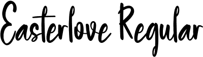 Easterlove Regular font | Easterlove.otf