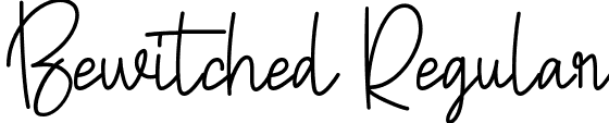 Bewitched Regular font | Bewitched.ttf