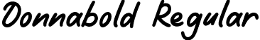 Donnabold Regular font | Donnabold-2OKwv.ttf