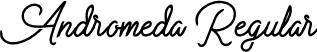 Andromeda Regular font | Andromeda-4Bed4.otf