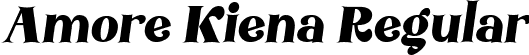 Amore Kiena Regular font | Amore Kiena.otf