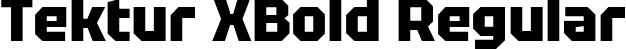 Tektur XBold Regular font | Tektur-ExtraBold.ttf